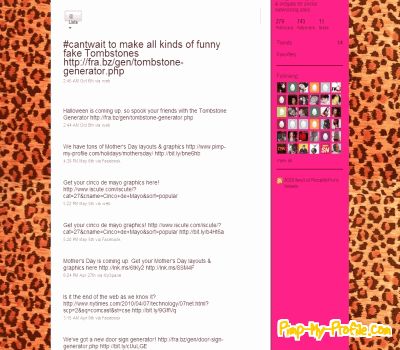 animal print backgrounds for twitter. Leopard Print/hot pink.brown