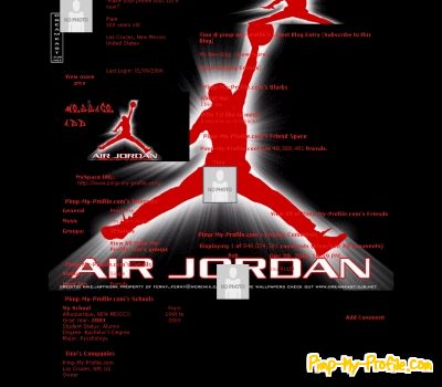 jordan logo pics. Jordan logo Myspace Layouts