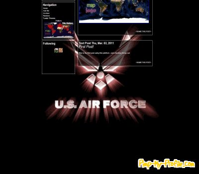 Air force Tumblr Themes 